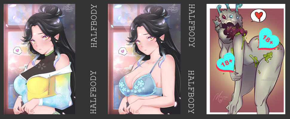 HALFBODY | FSW/NSFW (+18)