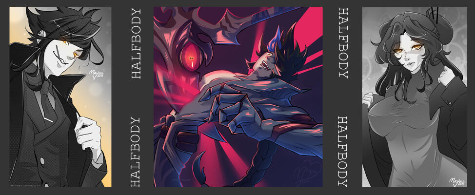 HALFBODY | DETAILED SKETCH