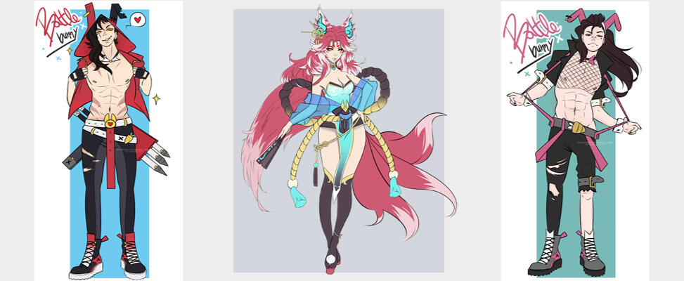 GANZKÖRPER | FULLBODY FLAT SHADING